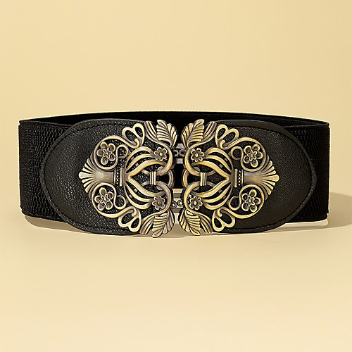 

Women's Skinny Belt leatherette Belt Solid Colored / Party / Color Block