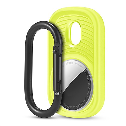 

TPU Protective Case For Apple Airtag Case GPS Finder Colorful ProtectiveLocator Tracker Anti-lost Device with Keychain For Apple AirTag Tracker Case
