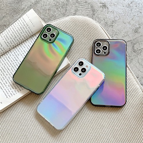 

Phone Case For Apple Back Cover iPhone 12 Pro Max 11 SE 2020 X XR XS Max 8 7 Shockproof Dustproof Color Gradient TPU