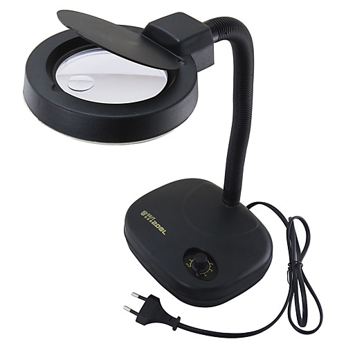 

BST-208L Magnifier lamp 5X 10X Magnifier LED Desk Light Daylight Craft Glass Table Lamp 36 LED Multi-function Desktop Magnifying Lamp 220V