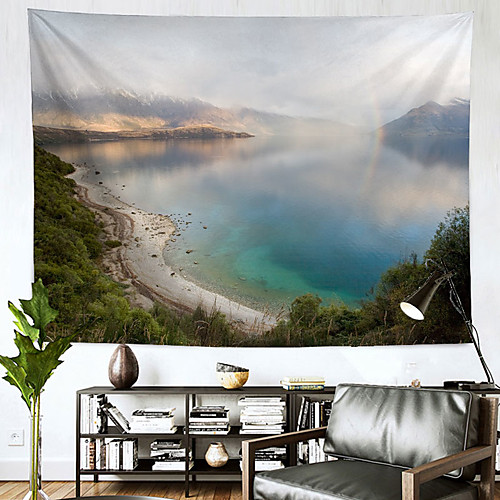 

Landscape Wall Tapestry Art Decor Blanket Curtain Hanging Home Bedroom Living Room Decoration Polyester