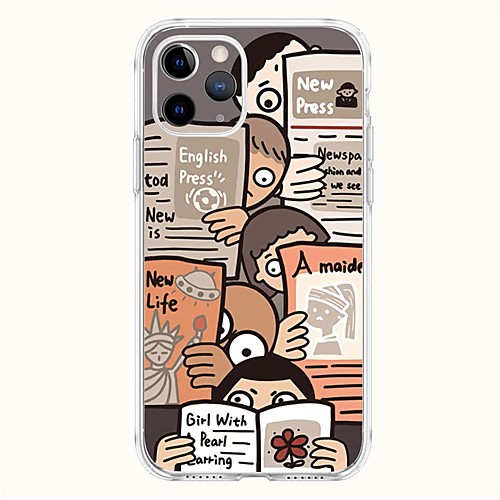 

Phone Case For Apple Back Cover iPhone 12 Pro Max 11 SE 2020 X XR XS Max 8 7 Shockproof Dustproof Cartoon TPU
