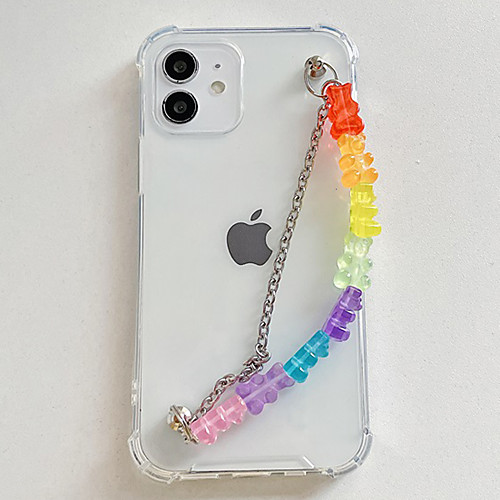 

Phone Case For Apple Back Cover iPhone 12 Pro Max 11 SE 2020 X XR XS Max 8 7 Shockproof Dustproof Transparent TPU