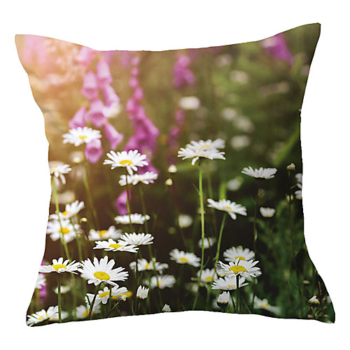 

Floral Double Side Cushion Cover 1PC Soft Decorative Square Throw Pillow Cover Cushion Case Pillowcase for Bedroom Livingroom Superior Quality Machine Washable Outdoor Cushion for Sofa Couch Bed Chair