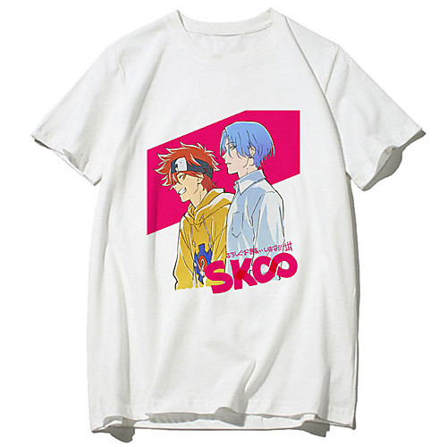 

Inspired by SK8 The Infinity Cosplay Anime Cartoon Polyester / Cotton Blend Print Harajuku Graphic Kawaii T-shirt For Women's / Men's