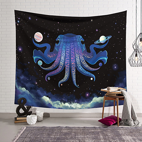 

Octopus Wall Tapestry Art Decor Blanket Curtain Hanging Home Bedroom Living Room Decoration Polyester