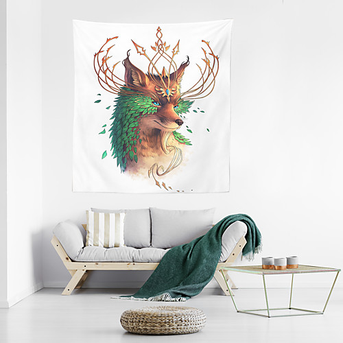

Oil Painting Style Wall Tapestry Art Decor Blanket Curtain Hanging Home Bedroom Living Room Decoration Polyester