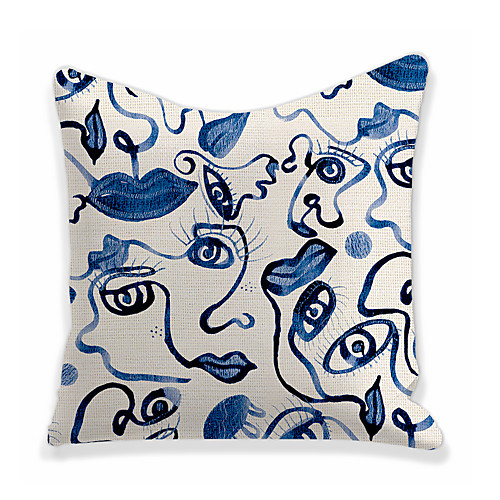 

Simple Double Side Cushion Cover 1PC Soft Decorative Square Throw Pillow Cover Cushion Case Pillowcase for Bedroom Livingroom Superior Quality Machine Washable Outdoor Cushion for Sofa Couch Bed Chair
