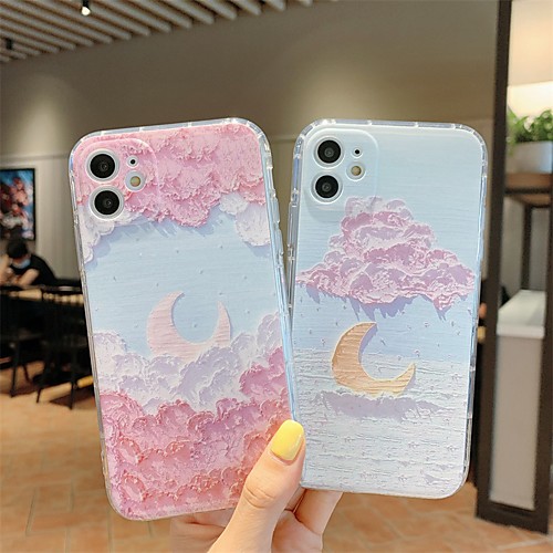 

Phone Case For Apple Back Cover iPhone 12 Pro Max 11 SE 2020 X XR XS Max 8 7 Shockproof Dustproof Pattern Graphic TPU