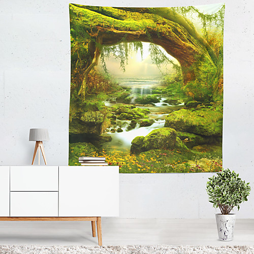 

Landscape Wall Tapestry Art Decor Blanket Curtain Hanging Home Bedroom Living Room Decoration