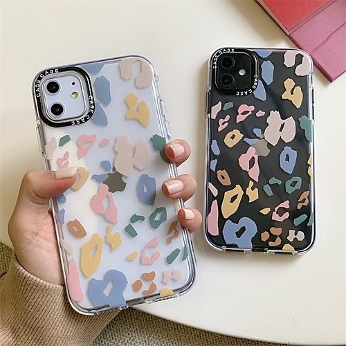 

Phone Case For Apple Back Cover iPhone 12 Pro Max 11 SE 2020 X XR XS Max 8 7 6 Shockproof Dustproof Geometric Pattern TPU