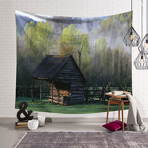 

Landscape Wall Tapestry Art Decor Blanket Curtain Hanging Home Bedroom Living Room Decoration Polyester