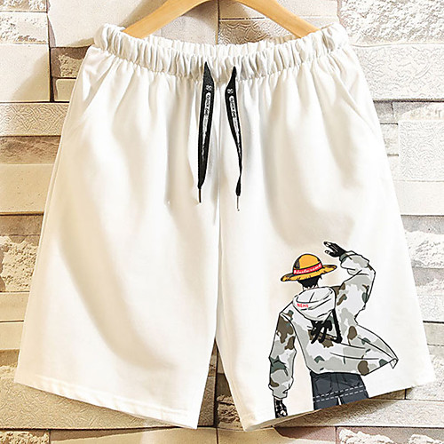 

Men's Sporty Casual / Sporty Quick Dry Breathable Soft Daily Sports Shorts 5.5 Inch Inseam Shorts Pants Graphic Character Short Drawstring Elastic Waist 1 2 3 4 5