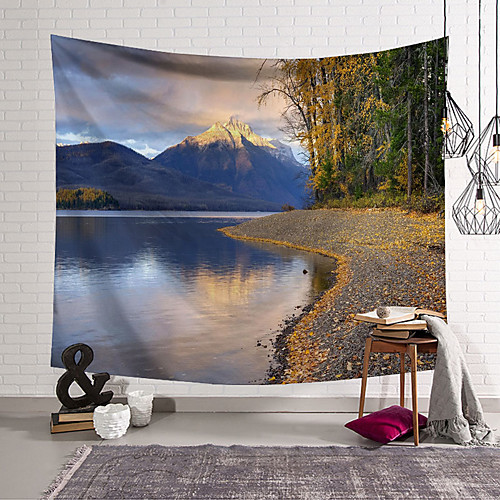 

Landscape Wall Tapestry Art Decor Blanket Curtain Hanging Home Bedroom Living Room Decoration Polyester