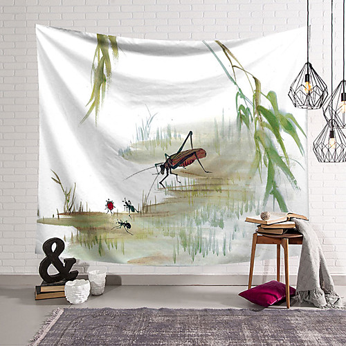 

Chinese Style Wall Tapestry Art Decor Blanket Curtain Hanging Home Bedroom Living Room Decoration Polyester