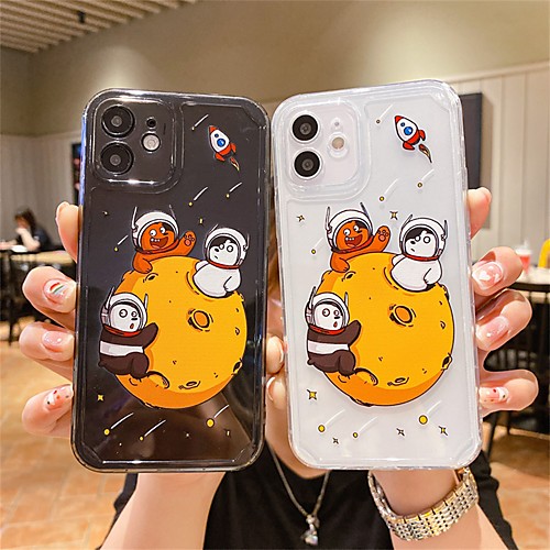 

Phone Case For Apple Back Cover iPhone 12 Pro Max 11 SE 2020 X XR XS Max 8 7 Shockproof Dustproof Cartoon TPU