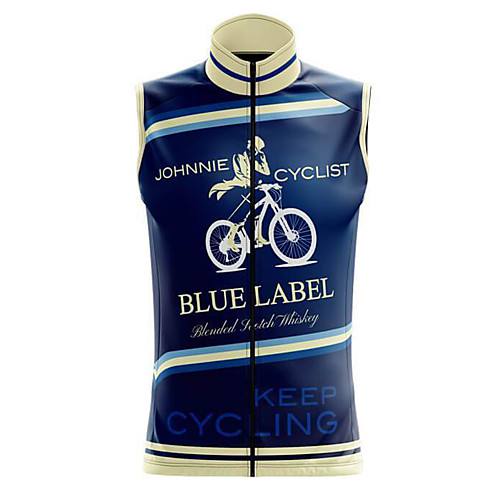 

21Grams Women's Sleeveless Cycling Jersey Summer Spandex Polyester BlueYellow Stripes Bike Jersey Top Mountain Bike MTB Road Bike Cycling Breathable Back Pocket Sports Clothing Apparel / Stretchy