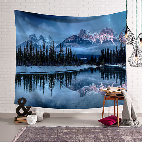 

Landscape Wall Tapestry Art Decor Blanket Curtain Hanging Home Bedroom Living Room Decoration Polyester