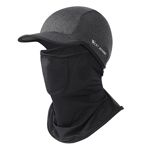 

Balaclava Patchwork Solid Color Sunscreen Breathability Soft Stretchy Sweat wicking Bike / Cycling White Grey Black / Blue Spandex Summer for Unisex Adults' Fishing Outdoor Exercise Bike / Cycling