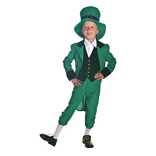 

Movie / TV Theme Costumes Cosplay Costume Party Costume Kid's Boys' Movie / TV Theme Costumes Halloween Carnival Carnival Children's Day Masquerade Festival / Holiday Terylene Green Easy Carnival