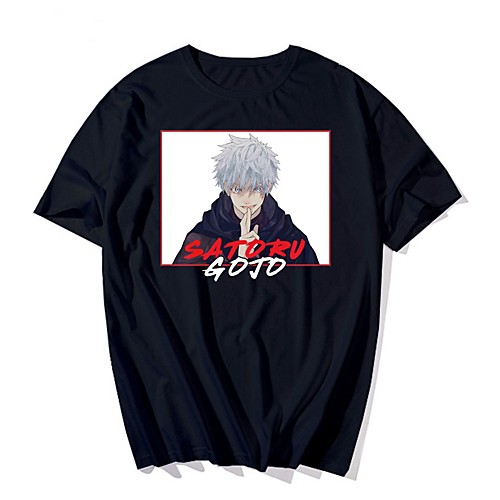 

Inspired by Jujutsu Kaisen Cosplay Anime Cartoon Polyester / Cotton Blend Print Harajuku Graphic Kawaii T-shirt For Women's / Men's