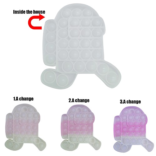 

Fitget Toys Game for Adult Kid Push Bubble Fidget Sensory Toy Autism Special Needs Stress Reliever
