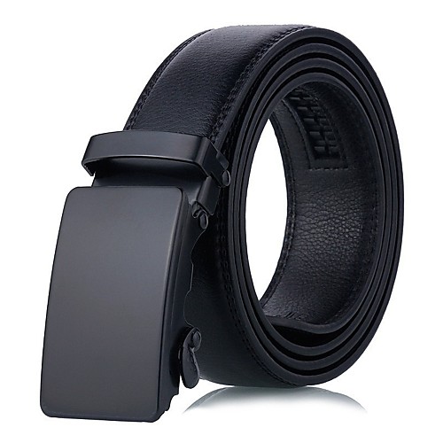 

Men's Wide Belt Office / Career Daily Wear As the Picture Belt Solid Color