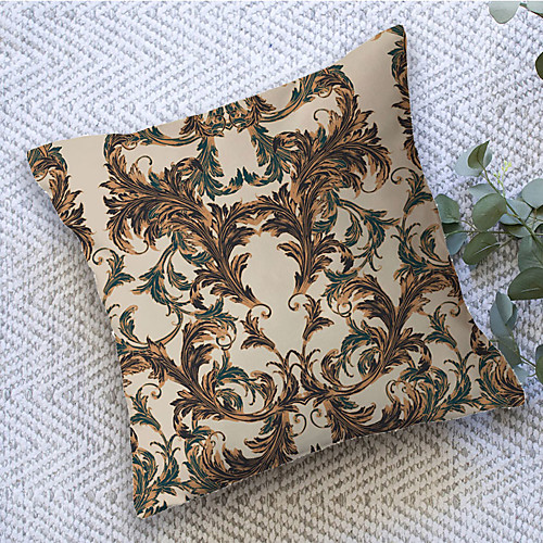 

Vintage Double Side Cushion Cover 1PC Soft Decorative Square Throw Pillow Cover Cushion Case Pillowcase for Sofa Bedroom Livingroom Outdoor Superior Quality Machine Washable Outdoor Cushion for Sofa Couch Bed Chair