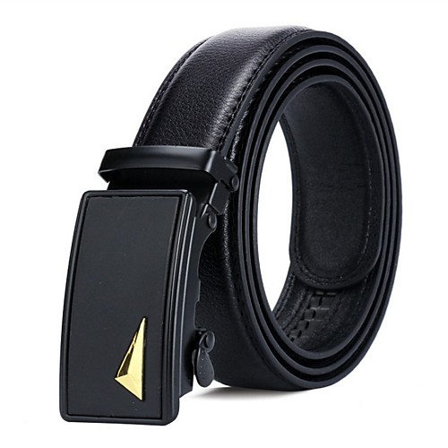 

Men's Wide Belt Office / Career Daily Wear As the Picture Belt Solid Color