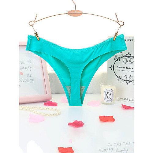 

Women's Basic Brief Micro-elastic Low Waist 1 PC Wine One-Size