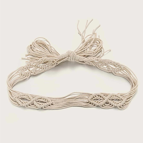 

Women's Waist Belt Fabric Belt Solid Colored / Work
