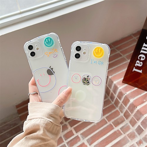 

Phone Case For Apple Back Cover iPhone 12 Pro Max 11 SE 2020 X XR XS Max 8 7 Shockproof Dustproof Cartoon TPU
