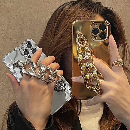 

Phone Case For Apple Back Cover iPhone 12 Pro Max 11 SE 2020 X XR XS Max 8 7 Shockproof Dustproof Transparent Solid Colored TPU