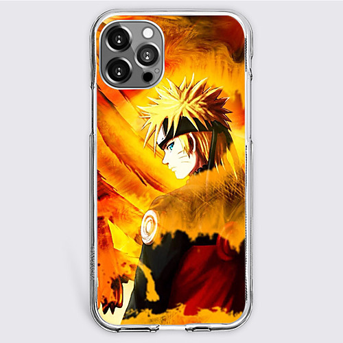 

Naruto Cartoon Characters Phone Case For Apple iPhone 12 Pro Max 11 SE 2020 X XR XS Max 8 7 6 Unique Design Protective Case Shockproof Dustproof Back Cover TPU