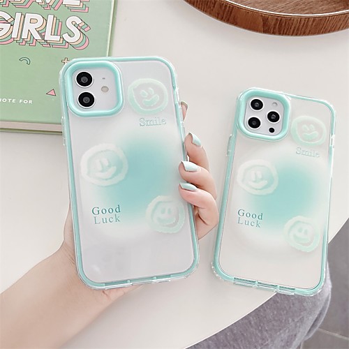 

Phone Case For Apple Back Cover iPhone 12 Pro Max 11 SE 2020 X XR XS Max 8 7 Shockproof Dustproof Cartoon Transparent TPU