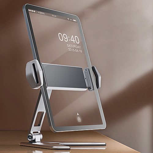 

Phone Holder Stand Mount Desk Phone Desk Stand Adjustable 360°Rotation Aluminum Alloy Phone Accessory iPhone 12 11 Pro Xs Xs Max Xr X 8 Samsung Glaxy S21 S20 Note20