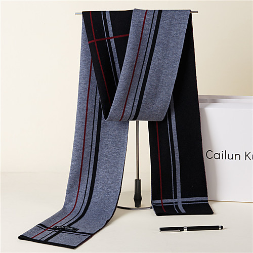 

Men's Rectangle Scarf Daily As Per Picture Scarf Lattice