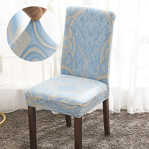 

Dream City 1Pcs Chair Cover for Dining Room Mandala Print Chairs Covers High Back for Living Room Party Wedding Christmas Decoration