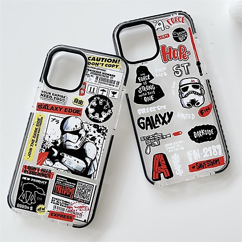 

Phone Case For Apple Back Cover iPhone 12 Pro Max 11 SE 2020 X XR XS Max 8 7 Shockproof Dustproof Cartoon TPU