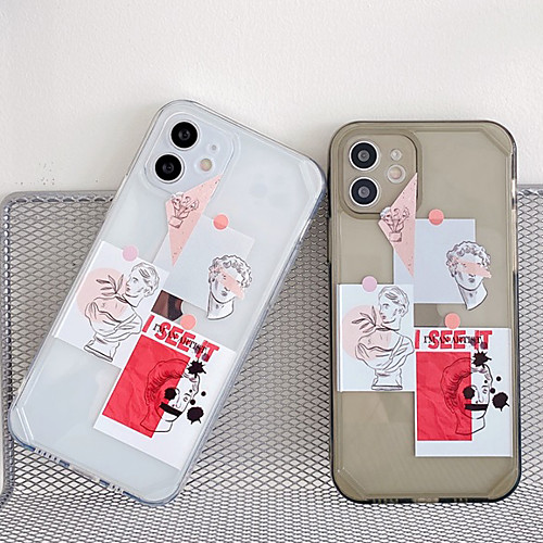

Phone Case For Apple Back Cover iPhone 12 Pro Max 11 SE 2020 X XR XS Max 8 7 Shockproof Dustproof Graphic TPU
