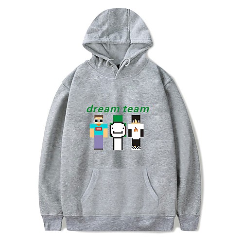 

Women's Plus Size Tops Hoodie Sweatshirt Cartoon Letter Print Long Sleeve Basic Fall Winter Blushing Pink Gray White Big Size L XL XXL 3XL 4XL