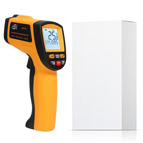 

BENETECH GM700 RZ Infrared Thermometer Non-Contact Temperature Meter Gun Handheld Digital LCD Industrial Outdoor Laser Pyrometer IR Thermometer