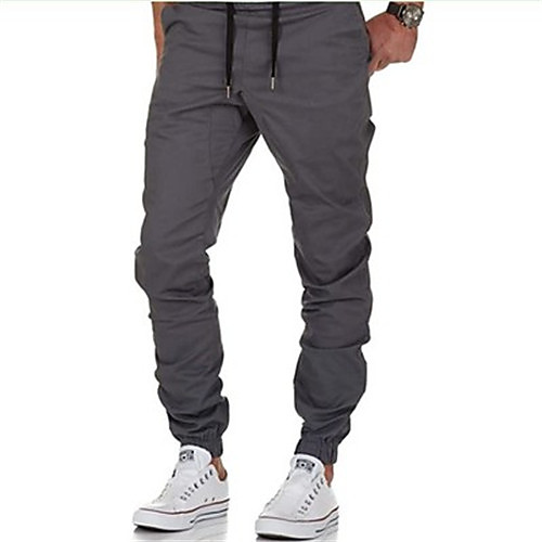 

Men's Casual Casual Daily Pants Tactical Cargo Pants Solid Color Full Length ArmyGreen Gray Khaki Black