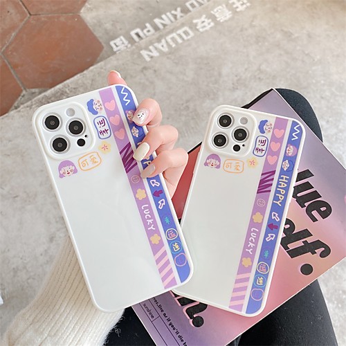 

Phone Case For Apple Back Cover iPhone 12 Pro Max 11 SE 2020 X XR XS Max 8 7 6 Shockproof Dustproof Cartoon TPU
