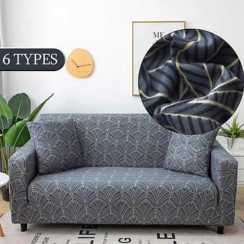 

Stretch Sofa Cover Slipcover Elastic Sectional Couch Armchair Loveseat 4 Or 3 Seater L Shape Soft Durable