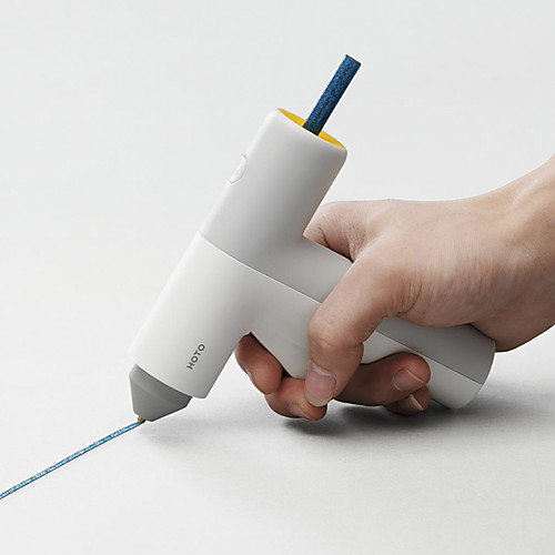 

HOTO Hot Melt Glue Gun 4VLithium BatteryCordless Glue GlueWith Glue Stick 125mmHome DIY Household Tools Hand Craft Tools
