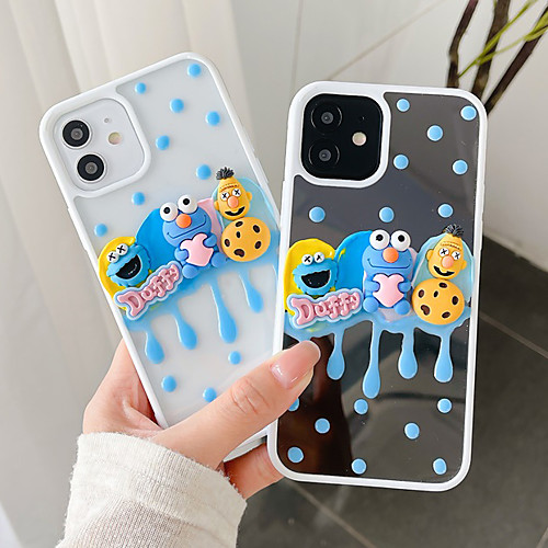 

Phone Case For Apple Back Cover iPhone 12 Pro Max 11 SE 2020 X XR XS Max 8 7 Shockproof Dustproof Cartoon Graphic TPU
