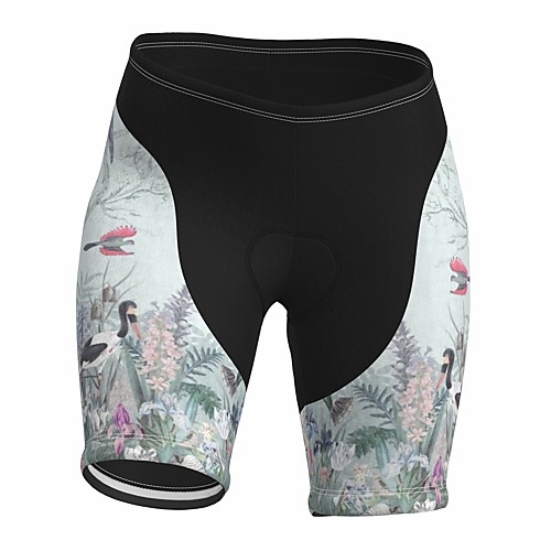 

21Grams Women's Short Sleeve Cycling Jersey Summer Spandex Polyester White Floral Botanical Bike Top Mountain Bike MTB Road Bike Cycling Quick Dry Moisture Wicking Breathable Sports Clothing Apparel