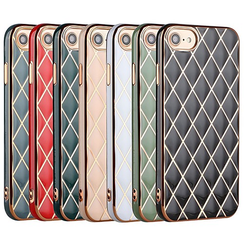 

Phone Case For Apple Back Cover iPhone 12 Pro Max 11 SE 2020 X XR XS Max 8 7 6 Shockproof Dustproof Lines / Waves TPU
