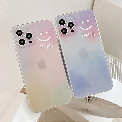 

Phone Case For Apple Back Cover iPhone 12 Pro Max 11 SE 2020 X XR XS Max 8 7 Shockproof Dustproof Color Gradient TPU